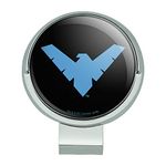 GRAPHICS & MORE Batman Nightwing Logo Golf Hat Clip with Magnetic Ball Marker