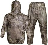 Tongcamo Mosquito Netting Suit Bug Net Mesh Clothing with Hood Outdoor Garden Hunting Camo Protection from Fly Insects Bugs