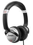 Numark HF125 | Portable Professional DJ Headphones with 6ft Cable, 40mm Drivers for Extended Response & Closed Back Design for Superior Isolation