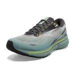 Brooks Men's Ghost 15 Neutral Running Shoe, Grey/Oyster/Cloud Blue, 8