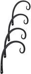 Achla Downcurled Wrought Iron Wall 