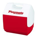 Igloo 7362 11.75 x 8.25 x 12-Inch Playmate PalPersonal Sized Cooler, 7-Quart (Red/White)