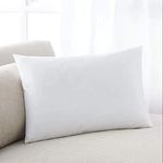 Shri Vyas Linen 100% Pure Goose Down Pillow Bedding Pillows Insert Fluffy Soft Pillow Set - White, Pack of 1 (17"x27")
