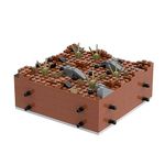 MOOXI WW2 Battlefield Ground Military Building Block Set.WW2 Building Block Fun for Kids and History Buffs.