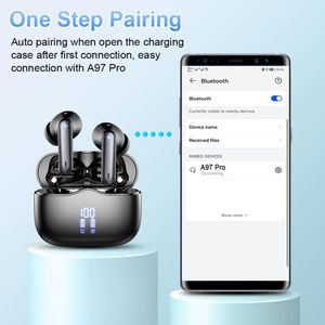 Bluetooth 5.4 Wireless Earbuds – 40H Playtime, Noise Cancelling