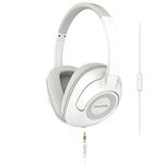 Koss UR42iK Over-Ear Headphones (3.5 mm Jack) for iMac/iPhone/iPad/iPod/Laptop/MP3 Players/Samsung/Smartphones - White