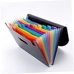 STOBOK 12 Decorative Paper Multi-Function Folder Document Folder Staples Accordion File Mini Accordion Folder Expanding File Pockets Miniature Book Folders Organ Bag A4 Test Paper