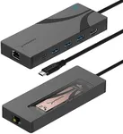 SABRENT USB-C Hub & SSD Enclosure, 