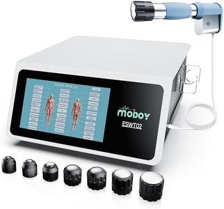 2025 New Shockwave Therapy Machine for Joint & Muscle Pain Relief, Focused Shockwave Therapy, Non-Invasive Extracorporeal ESWT Shock Wave Therapy Device, Safe Use, Ideal for Home & Clinical Use(White)