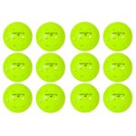 DURA Outdoor Pickleball Balls by Pickle-Ball, Inc. (DURA Fast 40) (Neon Green, Dozen)