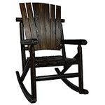 WATSONS - Large Outdoor Rocking Chair - Burntwood