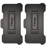 OtterBox Holster Belt Clip for OtterBox Defender Series Apple iPhone 8 Plus, 7 Plus, 6s Plus & 6 Plus (ONLY) Black - Non-Retail Packaging (Not Intended for Stand-Alone Use) 2-Pack