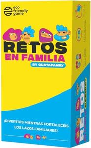 ATM Gaming RETOS EN Familia - Juegos de Mesa del Famoso Juego en Familia GUATAFAMILY - Momentos únicos para Pasar Tiempo en Familia sin Pantallas - Diversión para Adultos y Niños