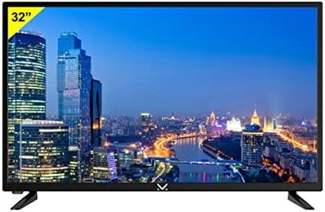 Majestic TVD 232 S2 LED V6 - Televisore LED HD READY da 32", DVB-T/T2 HD e DVB-S/S2 HD, Telecomando, USB, nero