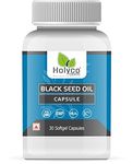 Black Seed Oil Softgel Capsule - 30 Capsules I Kalonji Oil, Nigella Sativa Oil Capsule I Cold Pressed Oil, Natural Thymoquinone