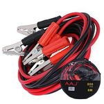 AAJ Trade Quality 800amp 6 Meters Professional Jump Lead (Comes in Zipped Carry case with Handle)