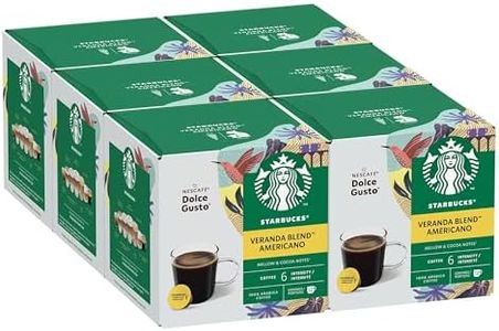 STARBUCKS Veranda Blend de Nescafé Dolce Gusto, Cápsulas de Café de Tueste Suave 6 x 12 (72 Cápsulas)