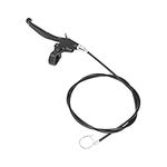 Aramox 22mm Handlebar Brake Lever Bicycle Brake Accessories with 1.45m Cable Left for 2 Stroke 47CC 49CC Mini Quad ATV