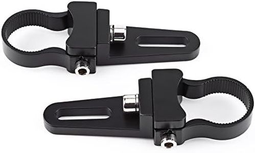 Abrazaderas de soporte de montaje de barra de aluminio de 1 "- 3 "para camión de automóvil de montaje de barra de luces LED SUV ATV (1.25")