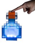 Minecraft Potion Bottle Color-Changing LED Desk Lamp | 7 Inch Night Light