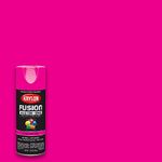 Krylon K02708007 Fusion All-In-One Spray Paint for Indoor/Outdoor Use, Gloss Hot Pink