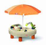 Little Tikes Builders Bay Sand & Water Table - Outdoor Playset Toy for Toddlers - Includes Multiple Accessories - Active Play with Sand & Water - Ages 2-5 Years