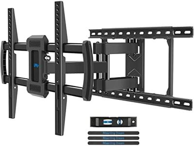 Mounting Dream TV Wall Mounts TV Bracket for Most 42-84 Inch TVs, UL Listed Premium TV Mount Full Motion with Articulating Arms, Max VESA 600x400mm and 100LBS, Fits 16", 18", 24" Studs, MD2296-24K