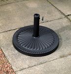 Kingfisher PBASE4 15Kg Round Patterned Parasol Base to fit 30/35/38mm Poles