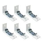 Blind Bracket Clips 3 inch Length for Vertical Blinds with Headrail Width 1-1/2"(38mm) Bracket Clips Outside Mounting