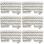 Extolife 6 Pack Steam Mop Pads Replacement for Shark Steam Pocket Mops S3501 S3601 S3550 S3801 S3901 S3601D S3801CO S3901D S3455K S2902 SE450