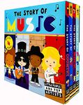 The Story of Music Little People and Pop Artists Series 4 Books Collection Box Set by Little Tiger (Pop, Rock, Rap & Country)