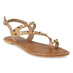 ROCIA By Regal Camel Women Studded Flat Sandals