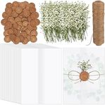 Qilery 50 Sets Wedding Invitations 