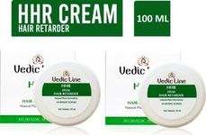 Vedicline HHR Hair Retarder Cream with Wheat Germ Oil and Papain Powder for Hair Free Skin, 50ml Valentine Gifts, (Pack of 2) 100ml