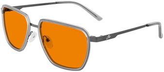GUNNAR Gaming Glasses - Clix Gaming Goggles, Amber Max Lens - Blue Light Blocking & Relieve Dry Eye