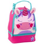 Stephen Joseph Girls Lunch Pal, Pink Unicorn, Meal Holder