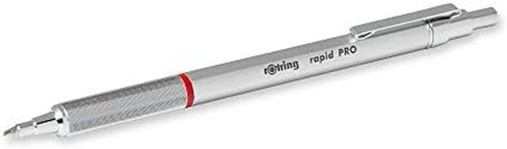 Rotring (1904291) Rapid Pro penna a sfera tecnica, Argento