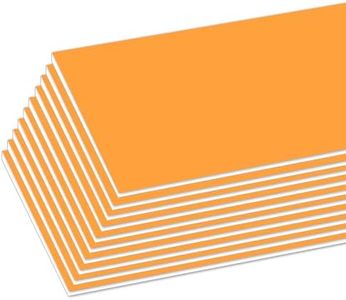 BAZIC Products Foam Board 20" X 30" Neon Orange, Colored Foam Boards 3/16 Inch Thickness, Presentation Signboards School Craft Project Framing Display, 25-Pack