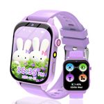 kaacly Kids Smart Watch for Boys Girls - Smart Watch for Kids Fitness Tracker Watch with Camera 18 Funny Games Alarm Flashlight Pedometer Sleep Monitoring Gifts for Kids