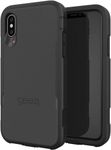 ZAGG GEAR4 Platoon Designed for iPhone X/XS Case, Advanced Impact Protection by D3O - Black