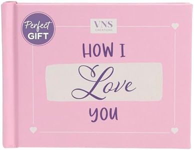 How I Love You Fill-in-the-Blank Book - Personalized Gifts for Friends, Girlfriends, Mothers, Sisters - Cute Stuff for Girls - Appreciation, Birthday Gifts for Best Friend Woman and Mom