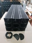 Plastic Channel Pack 1m Lengths (9 x 1m Channels + Accessory Pack)