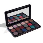 EUROPE GIRL 18 COLOR DIAMOND SHINE PIGMENTED EYESHADOW PALETTE (DAZZLE LIGHT)