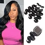 18 20 22 Inch Bundles with Closure 