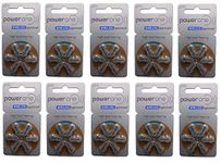 POWERONE POWER ONE P312 P 312 HEARING AID BATTERY 6X10 60 Pcs