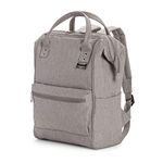 SwissGear 3576 Laptop Backpack, Fits 12 Inch Laptop and Tablet, Doctor Bag, Tote Bag, Men's and Women's, Vintage Grey