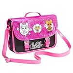 L.O.L. Surprise! Girls Handbag - Kids Crossbody Shoulder Bag Adjustable Strap - LOL Gifts for Girls