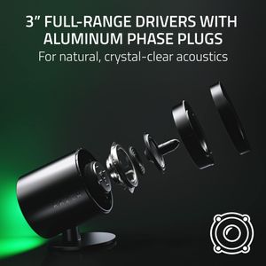 Razer Nommo V2 Pro Gaming Speakers – Wireless RGB PC Audio