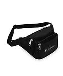 Everest Signature Waist Pack - Large, Black, One Size