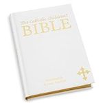 Let's Make Memories Personalized Children's Bible - Catholic Bible - New & Old Testament - White Bible for Children - Customize with Name - 9" x 6"